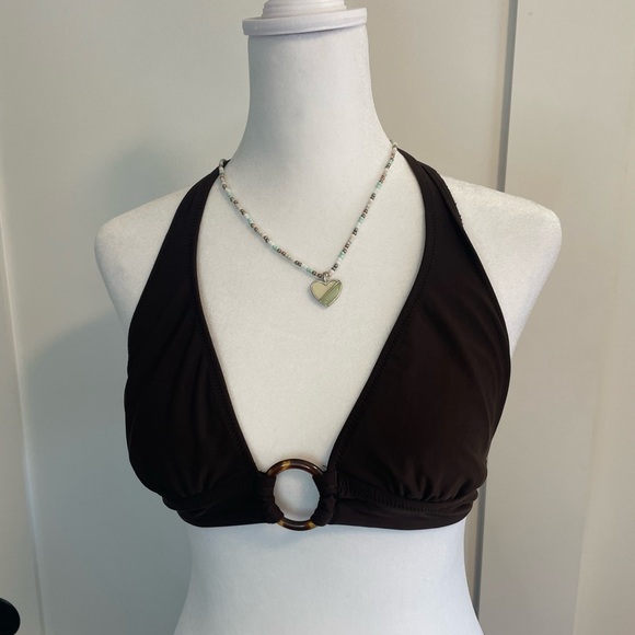 brown j crew bikkin top - Picture 1 of 4